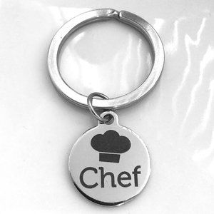 Chef Charm Keyring Keychain